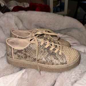 Vince camuto platform sneakers